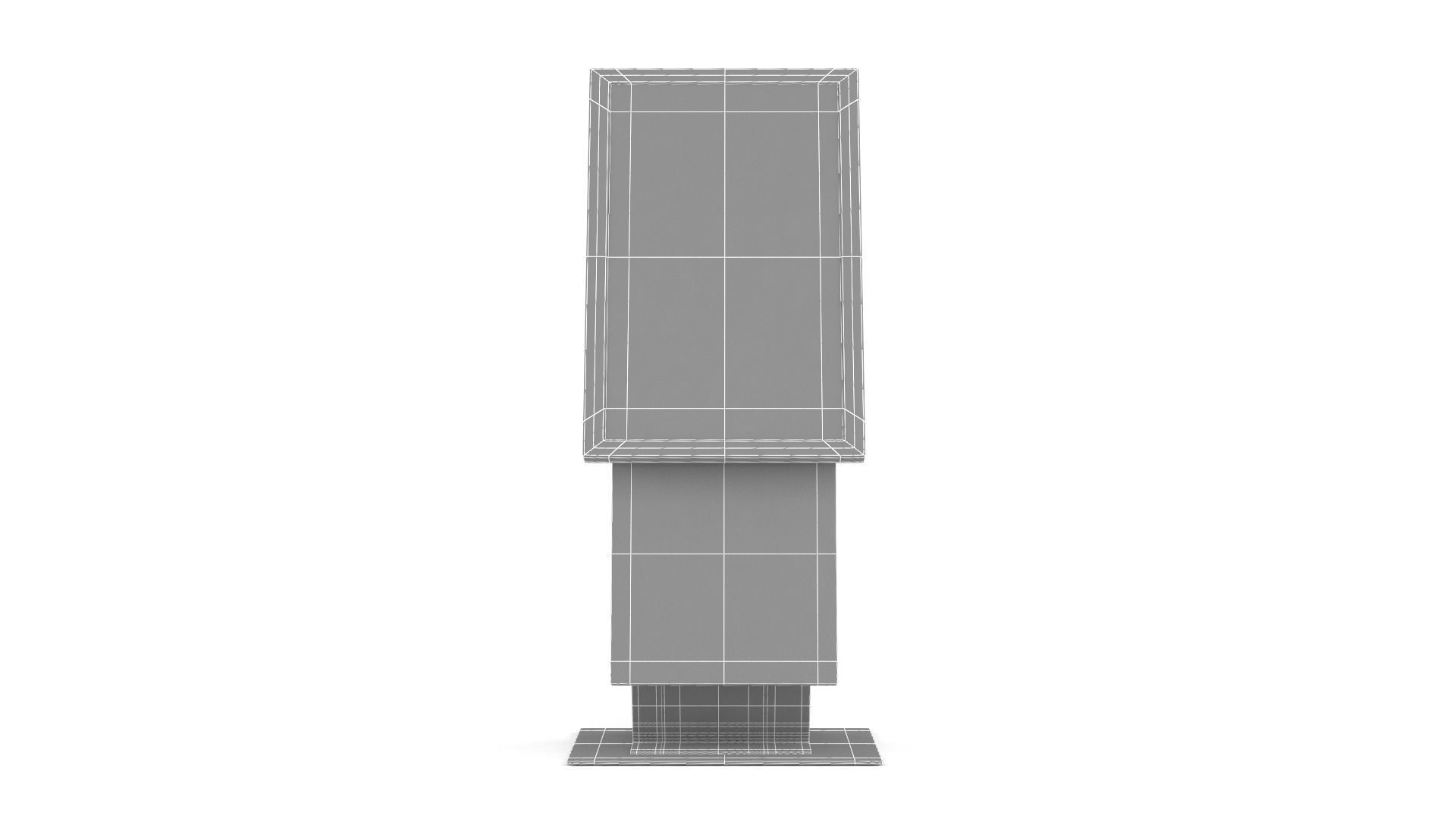 Information Kiosk 3D model_8