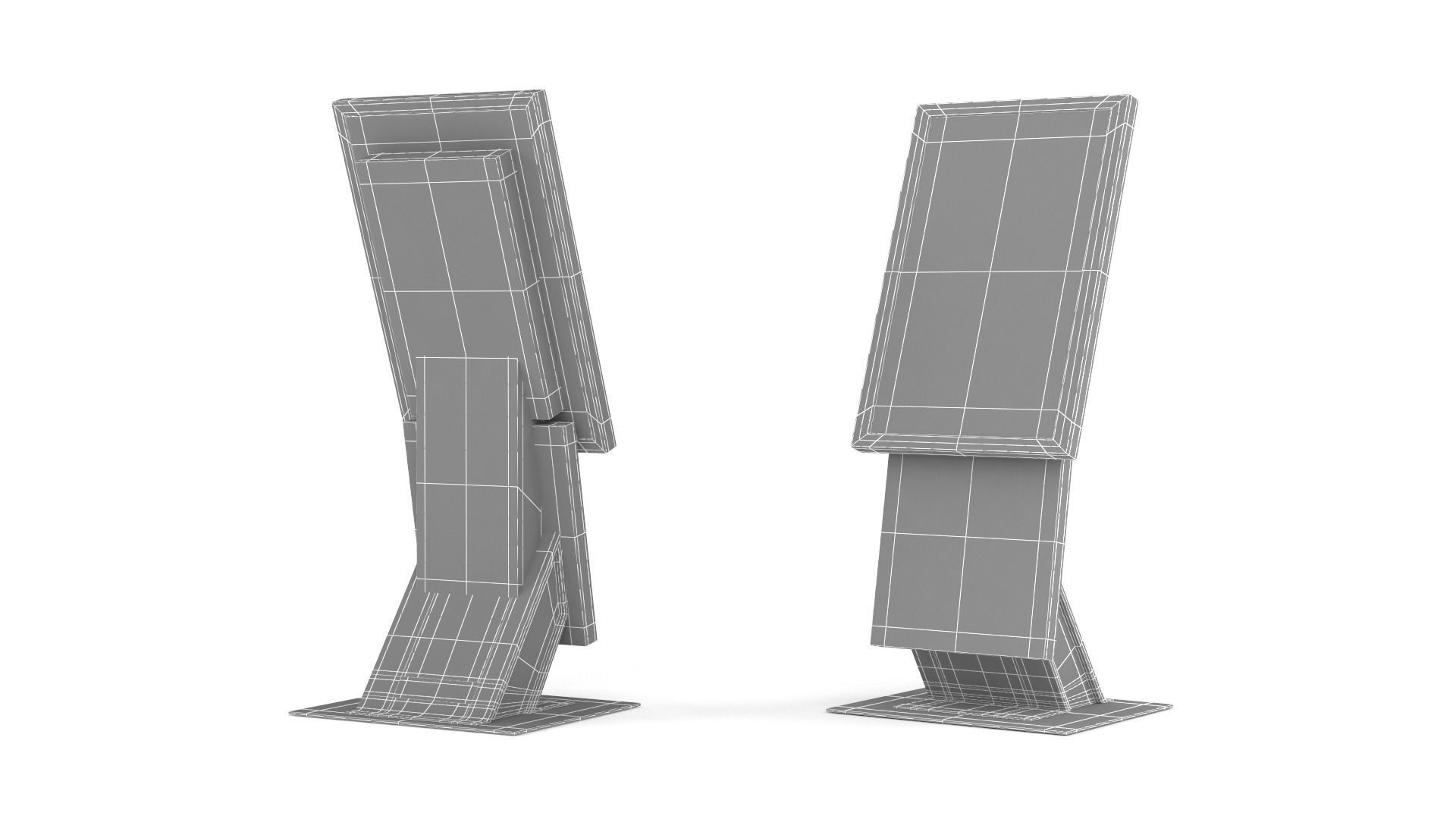 Information Kiosk 3D model_7