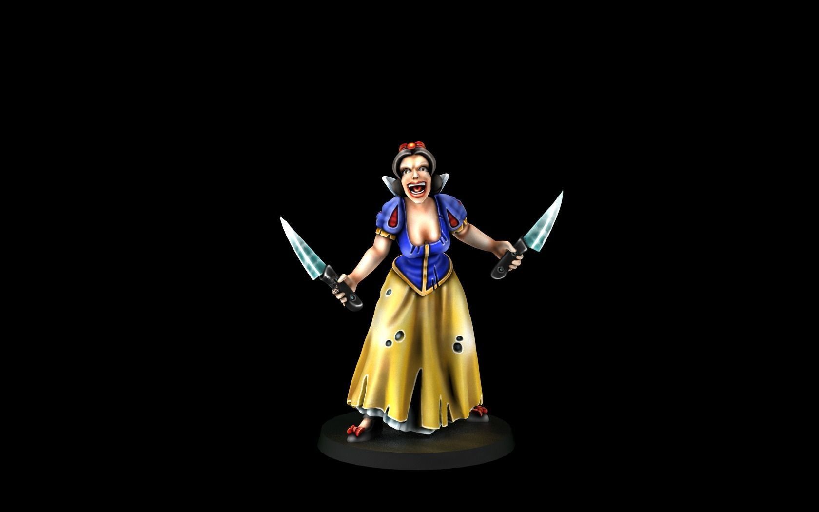 Seven Dwarf Complete Team 3D print model_1