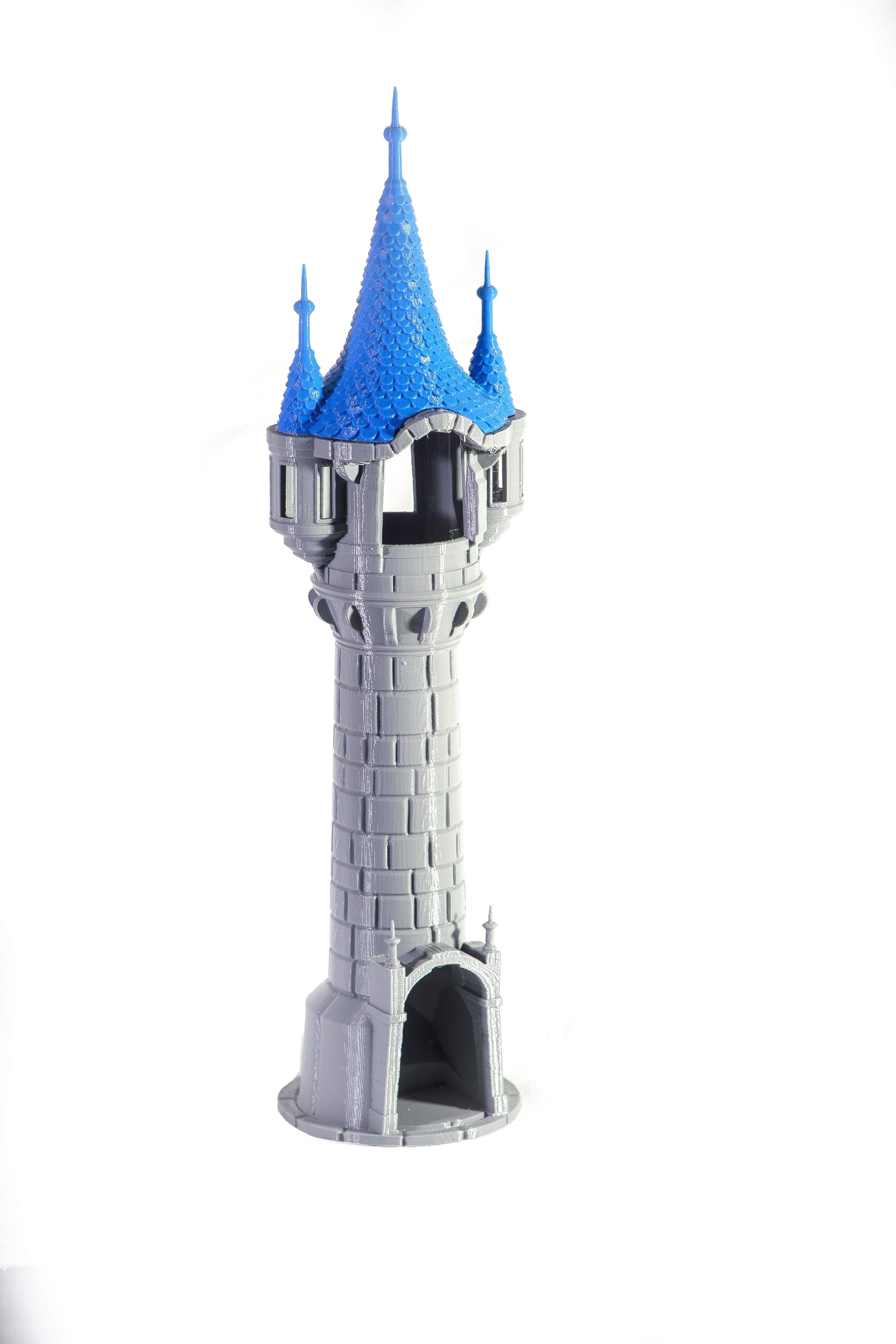 Rapunzel Dice Tower 3D print model_1