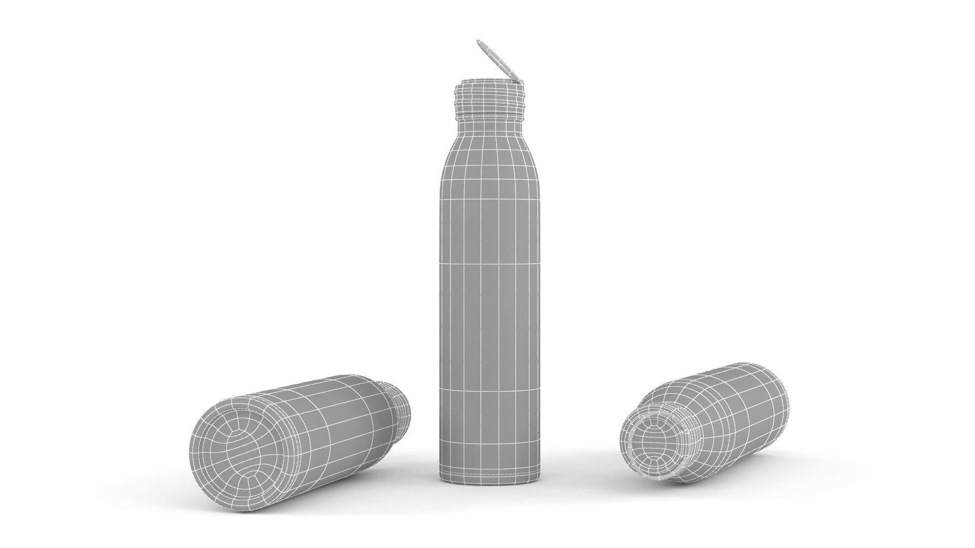 Water Bottle 3D model_6