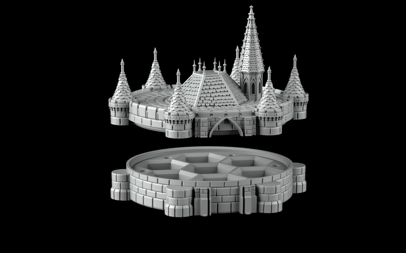 Dice Case 3D print model_1