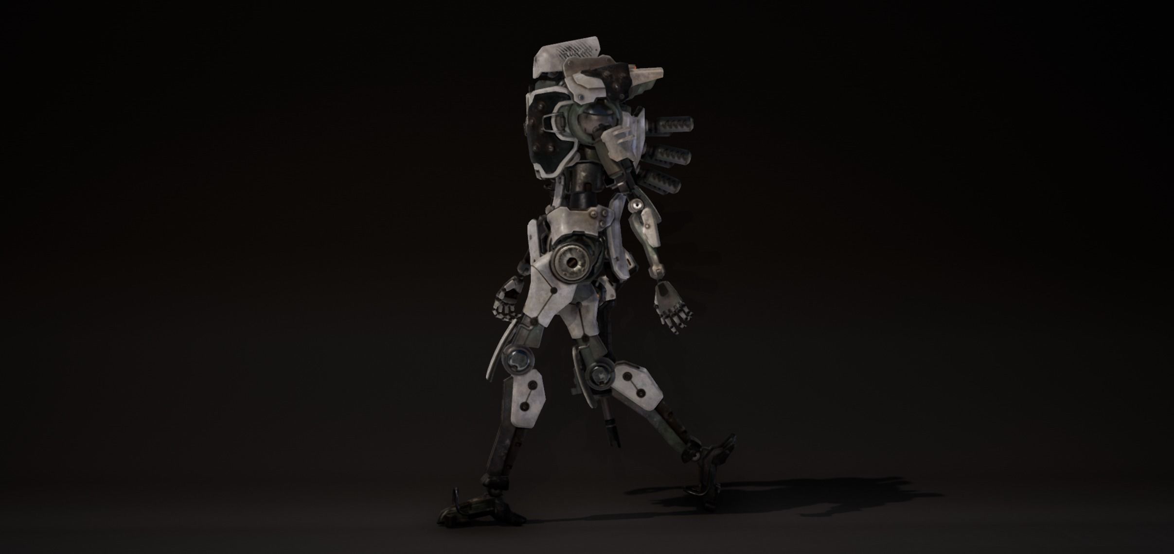 Etasphera22 apex legends grenade launcher Low-poly 3D model_29