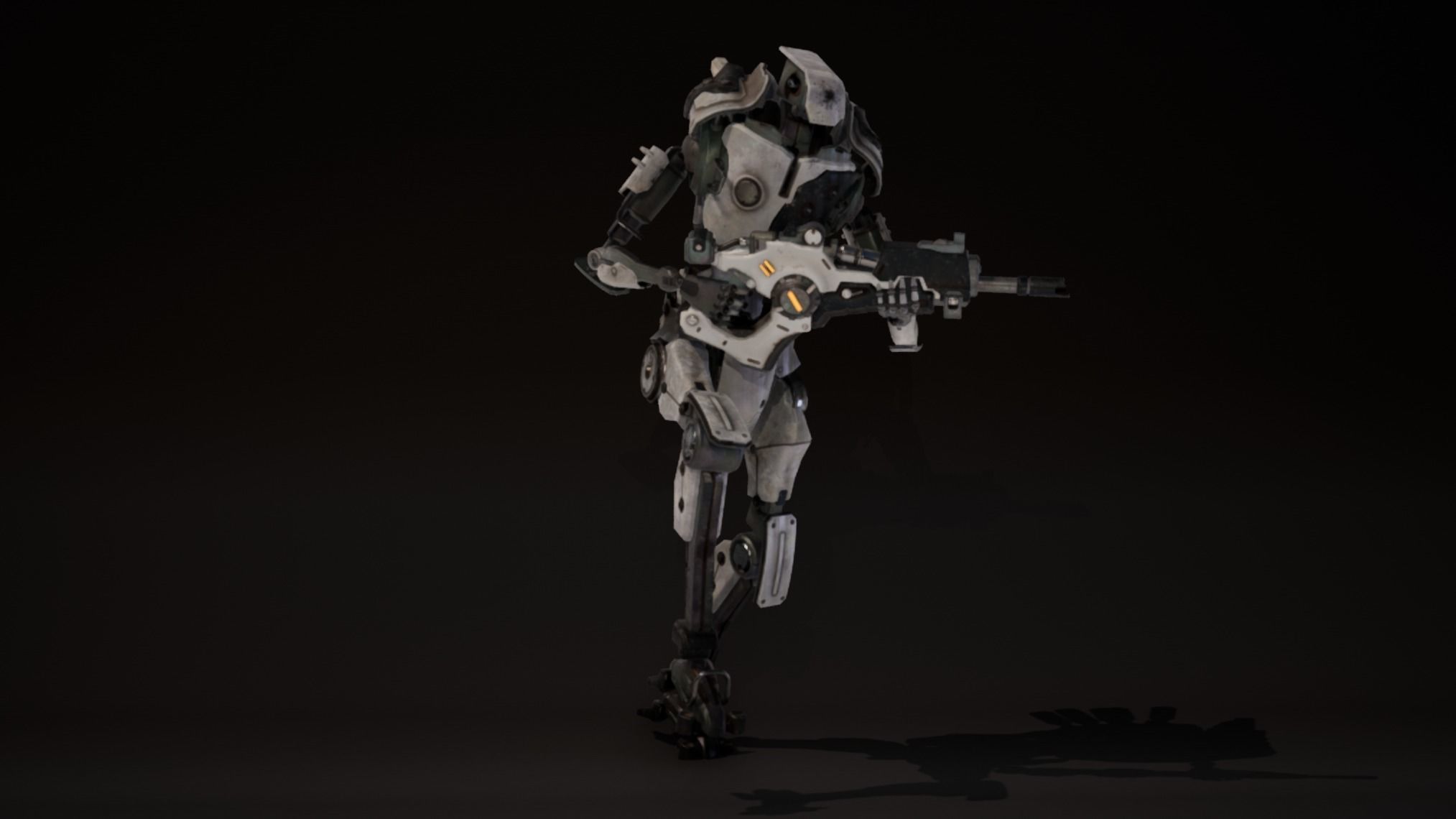 Etasphera22 apex legends grenade launcher Low-poly 3D model_26