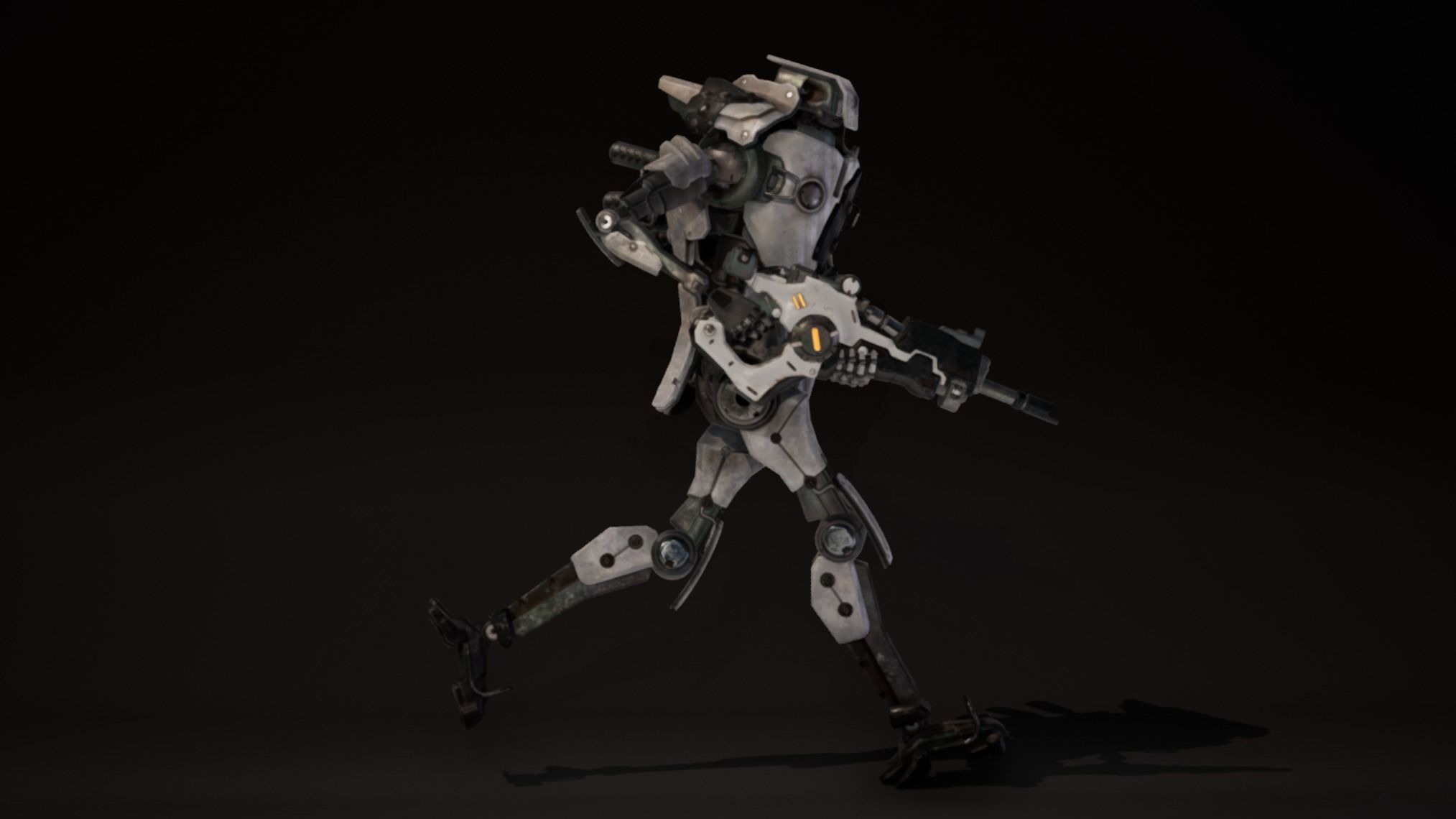 Etasphera22 apex legends grenade launcher Low-poly 3D model_20