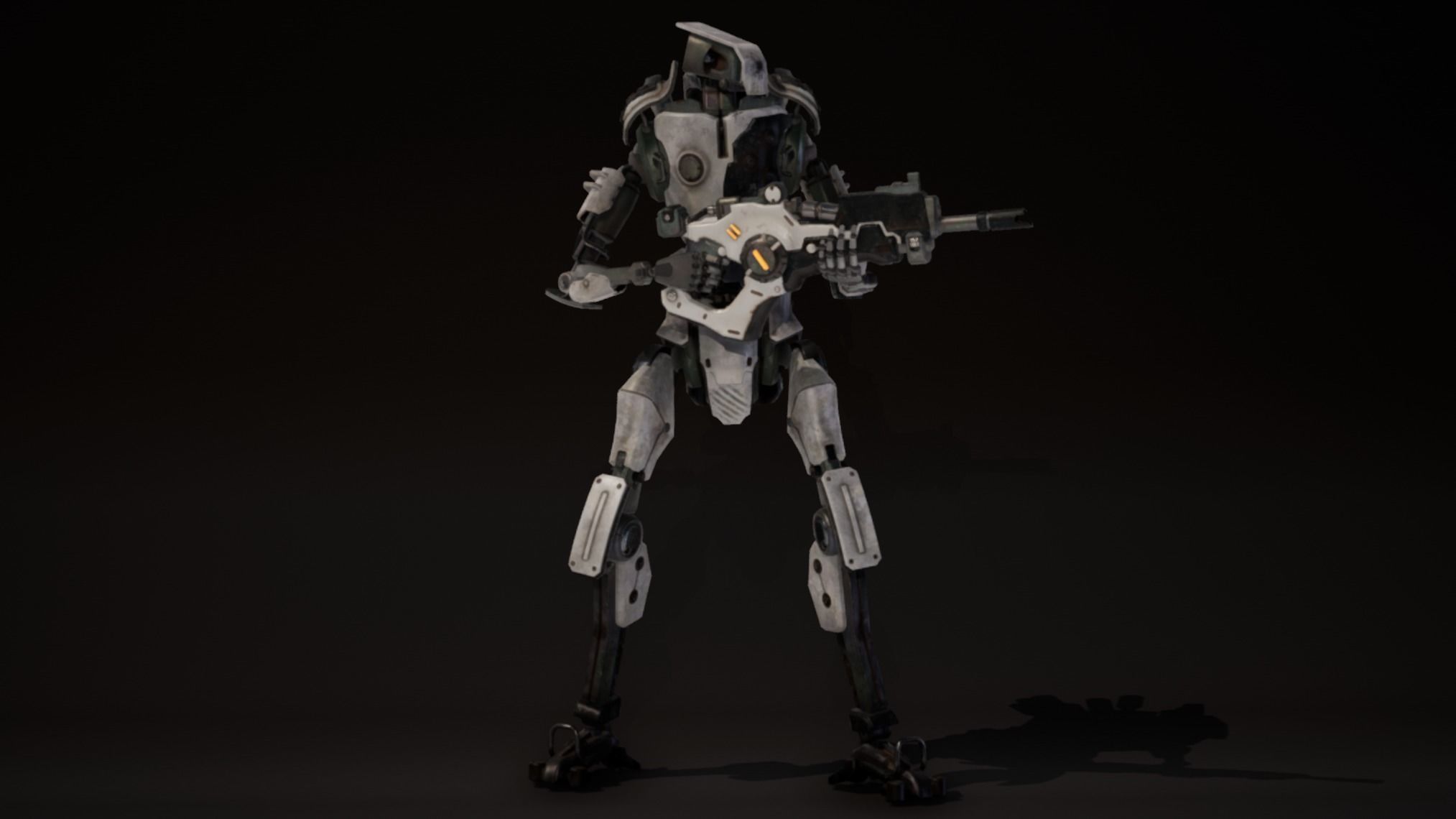 Etasphera22 apex legends grenade launcher Low-poly 3D model_16