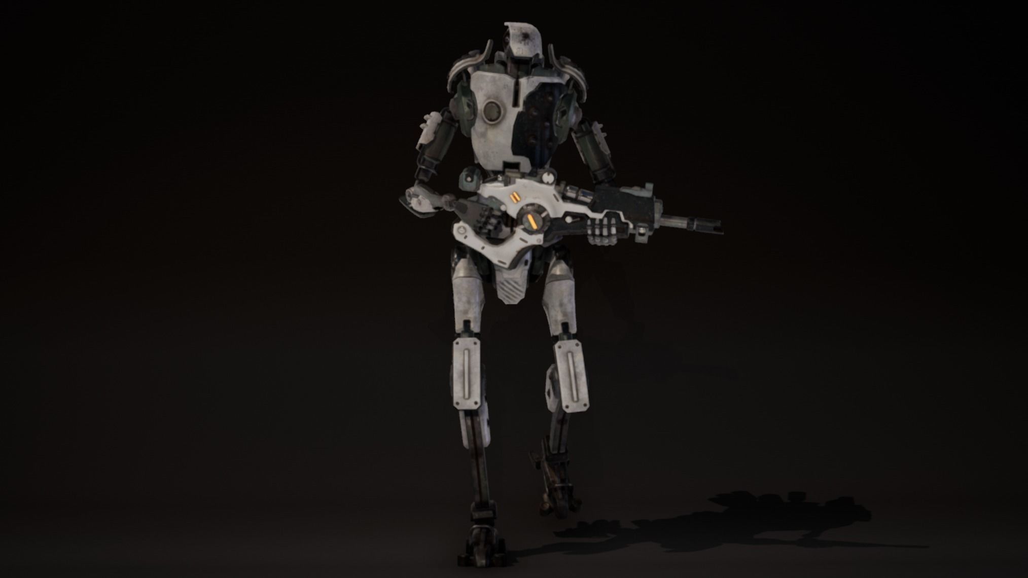 Etasphera22 apex legends grenade launcher Low-poly 3D model_25