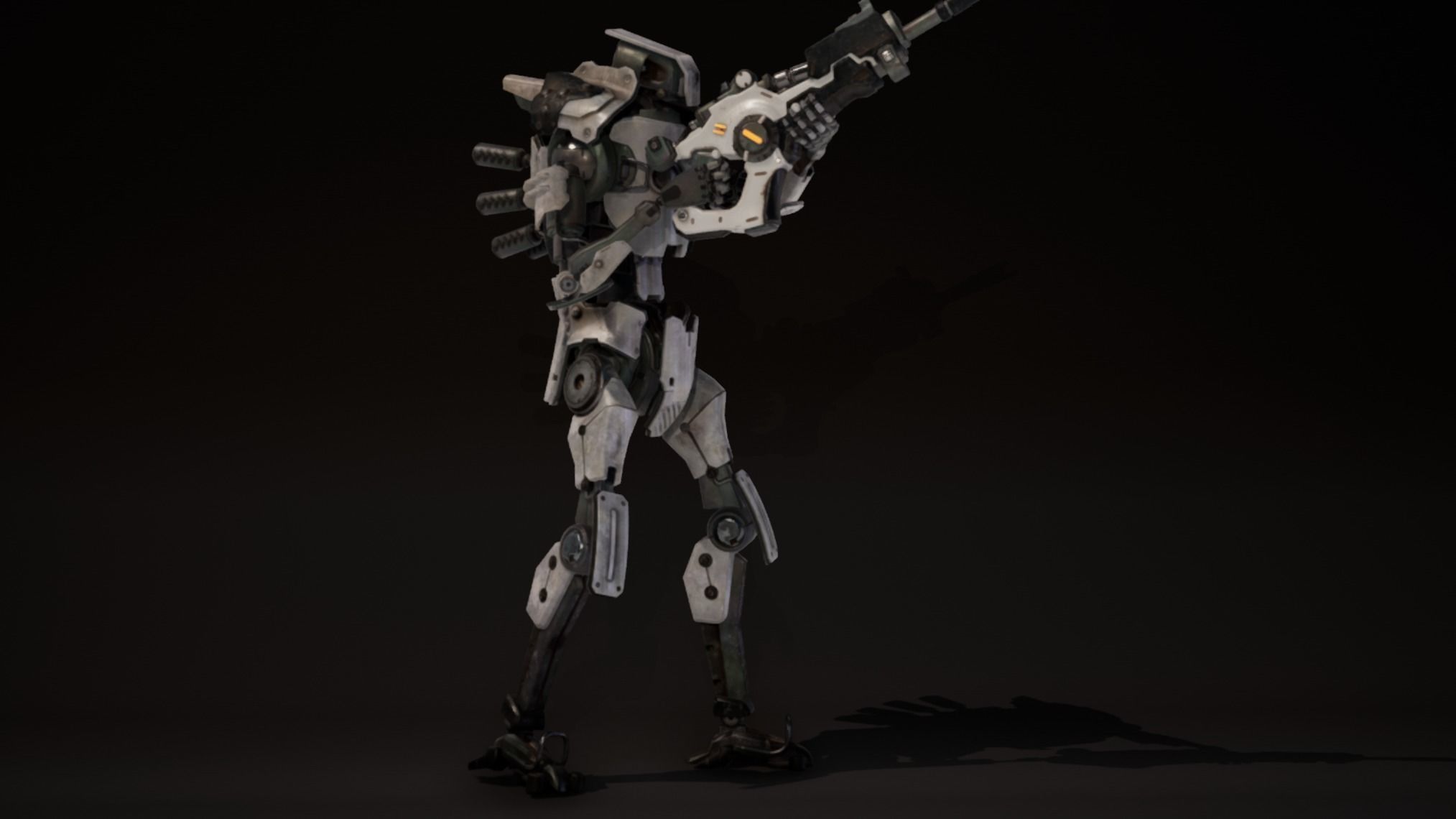 Etasphera22 apex legends grenade launcher Low-poly 3D model_18