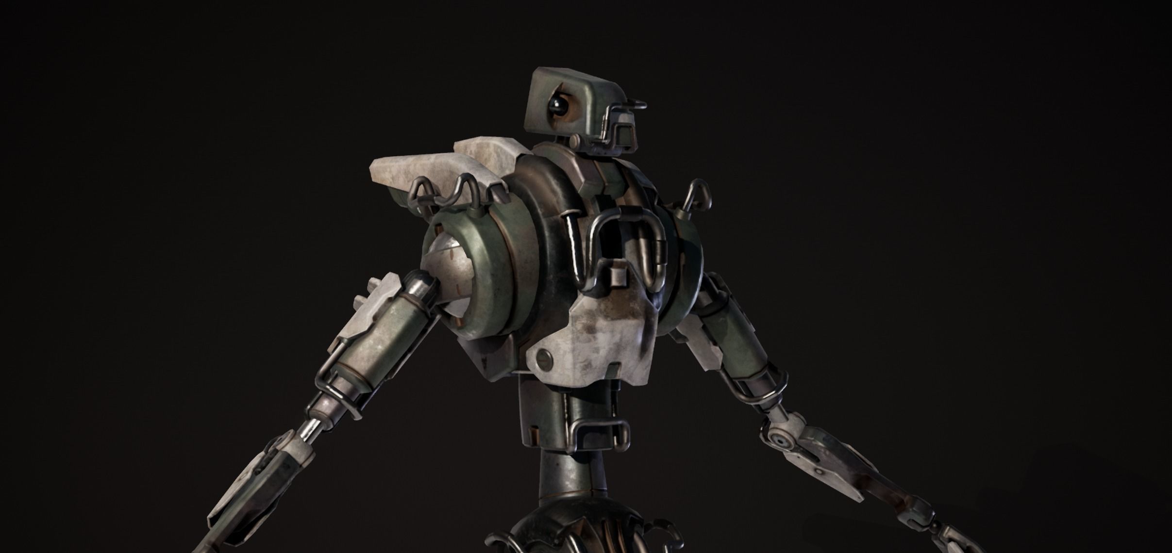 Etasphera22 apex legends grenade launcher Low-poly 3D model_6