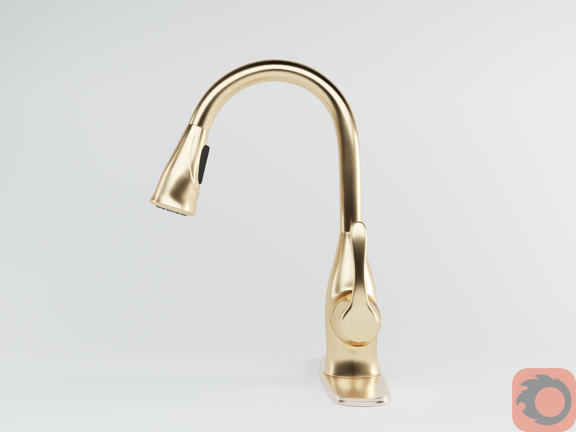 Moen Kitchen Faucets  3D model_9