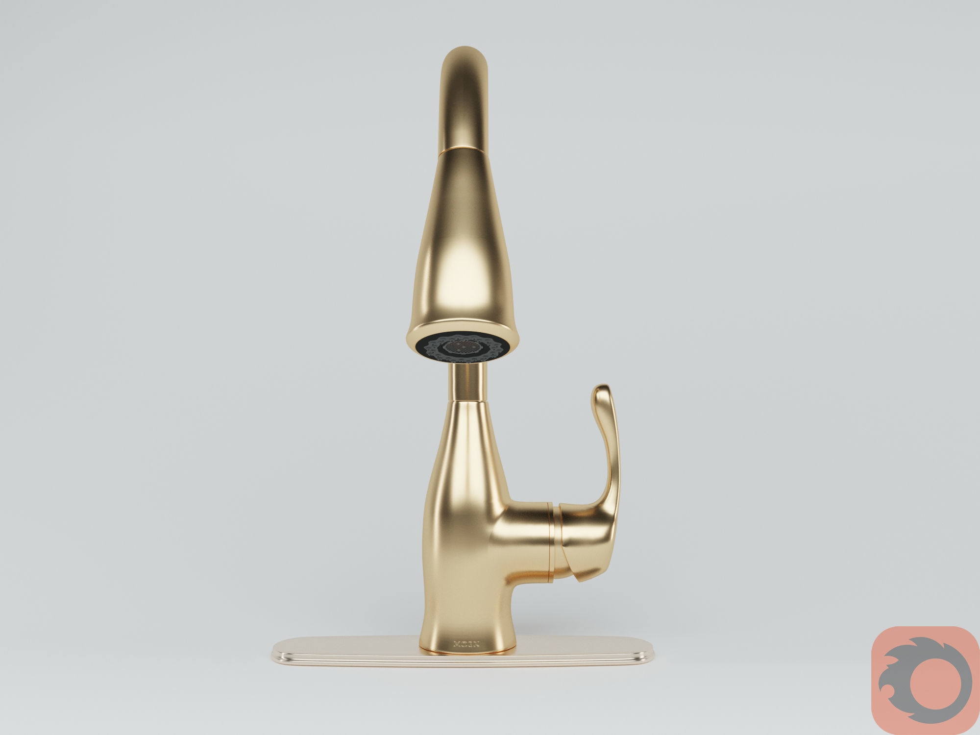 Moen Kitchen Faucets  3D model_8