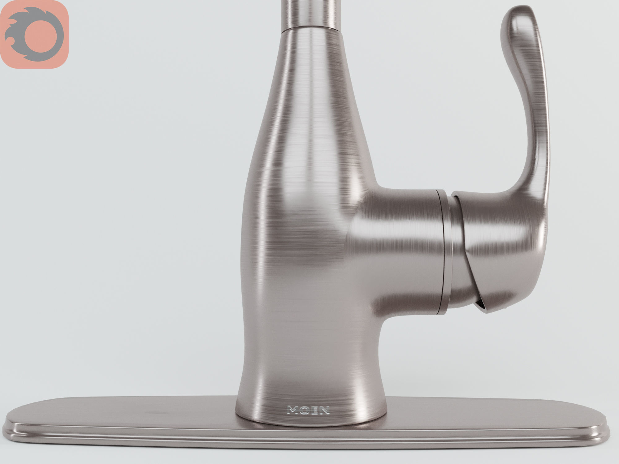 Moen Kitchen Faucets  3D model_12