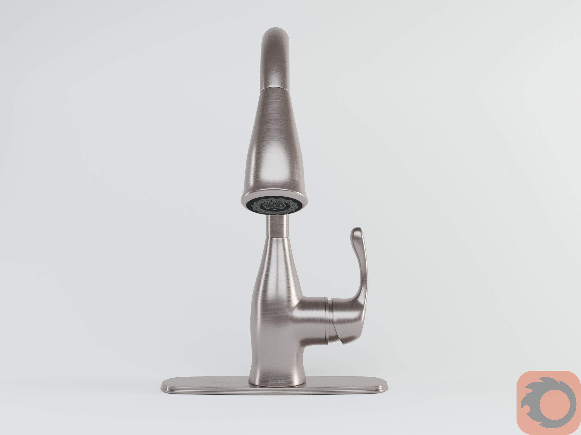 Moen Kitchen Faucets  3D model_14