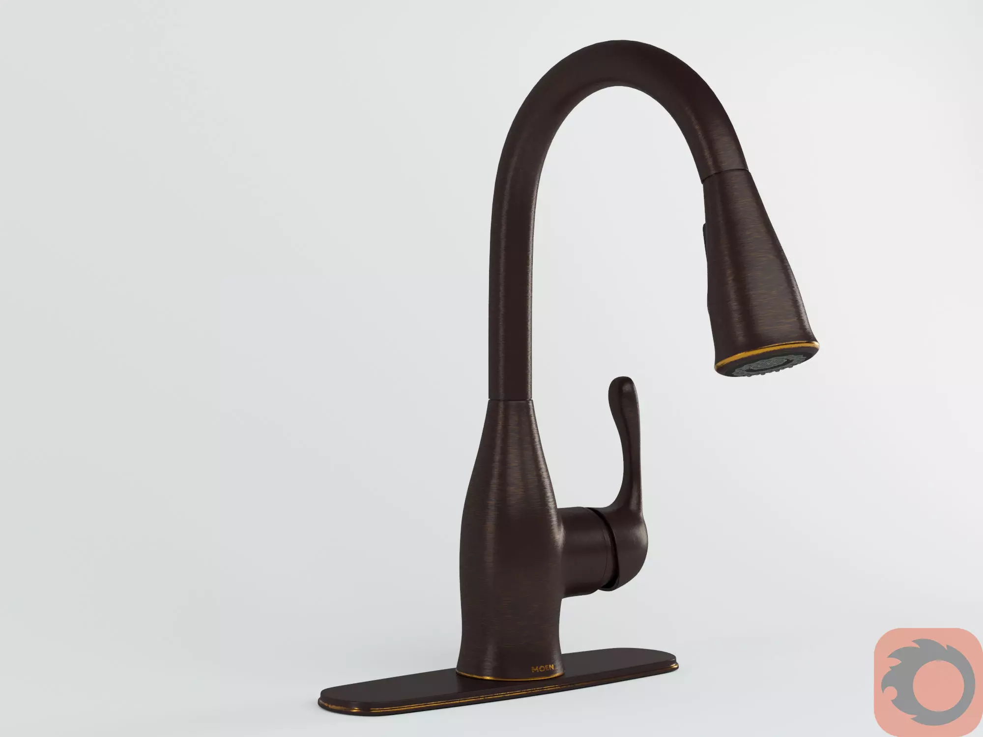 Moen Kitchen Faucets  3D model_0