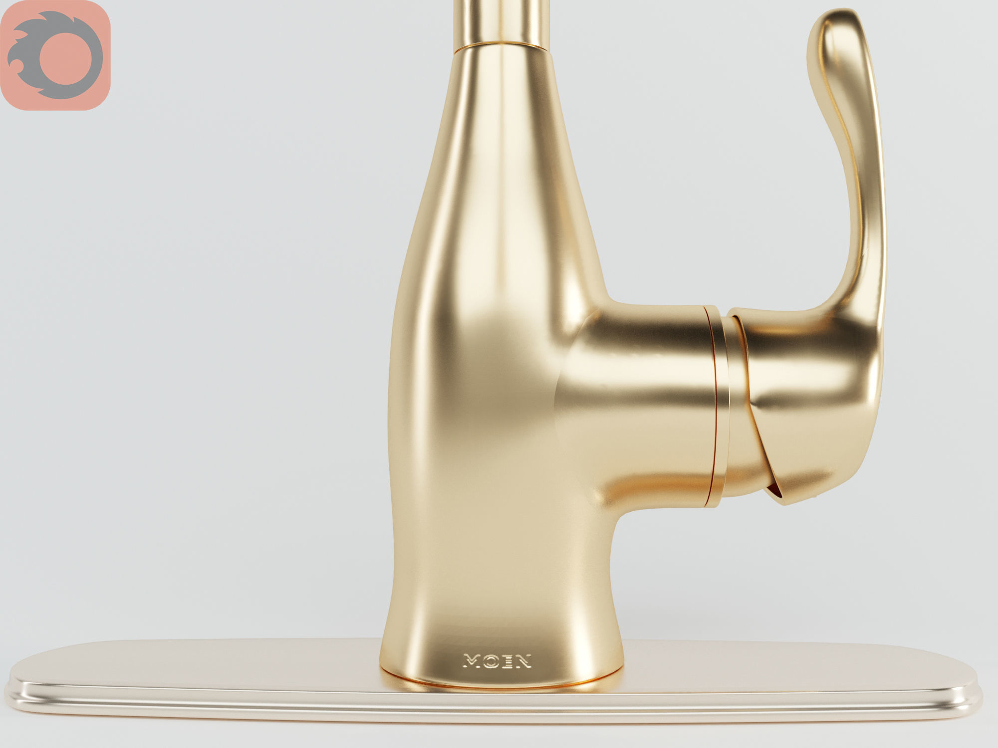 Moen Kitchen Faucets  3D model_6