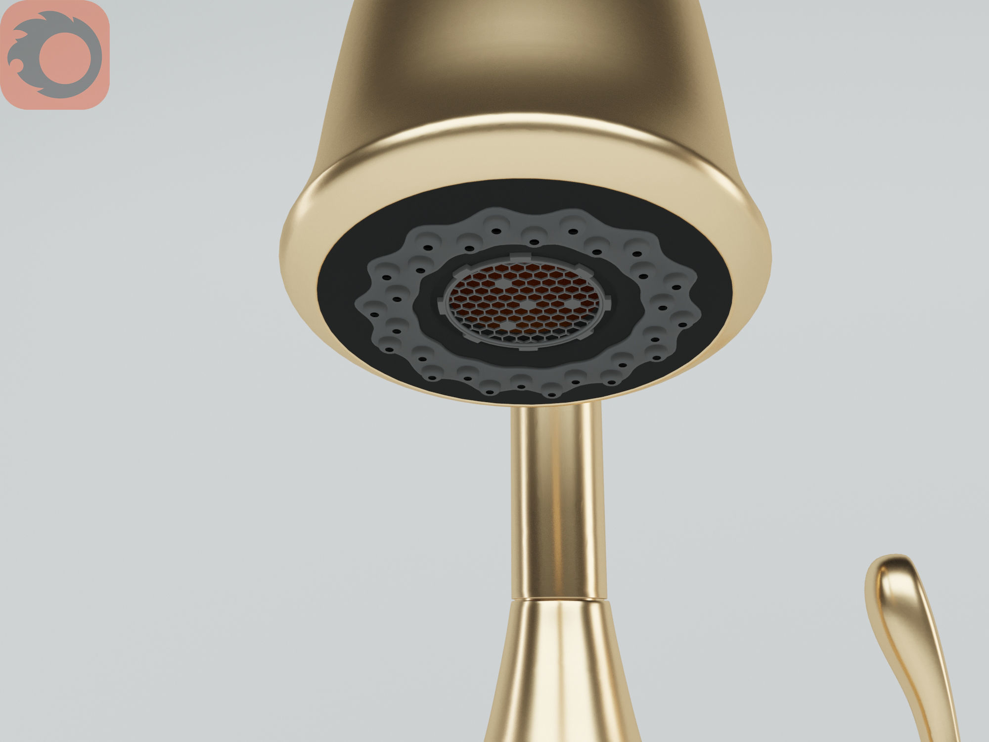 Moen Kitchen Faucets  3D model_7