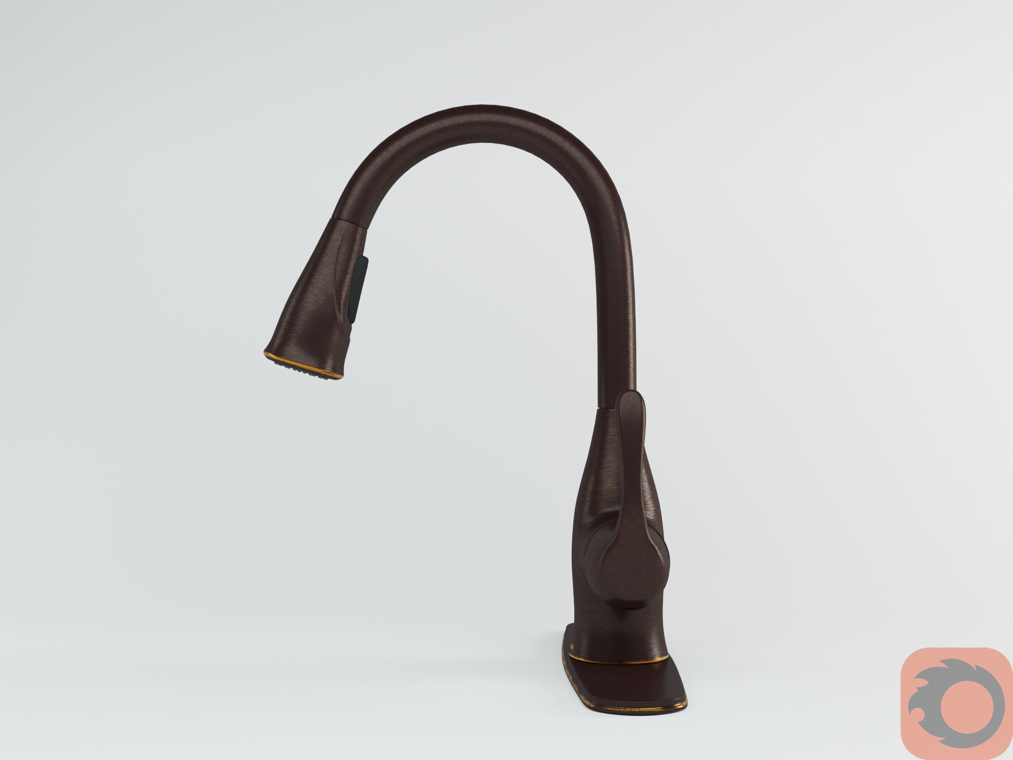 Moen Kitchen Faucets  3D model_4