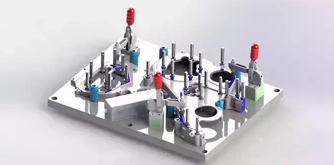 Hole Position Check Jig for Automotive Part
