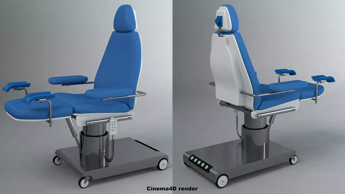 surgical chair 3D model_0