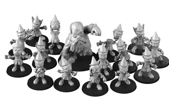 Pinocchio Bundle team cat fox 3D print model