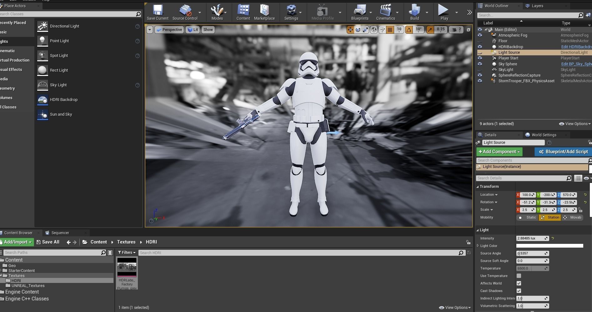 StormTrooper First Order Rigged 3D model_5