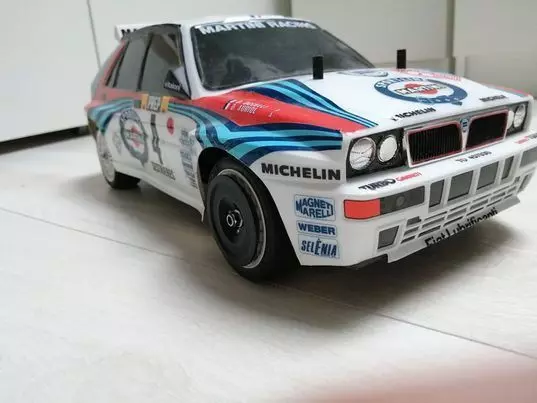 Brake coolers for model Tamiya lancia delta 1 10 3D print model_0