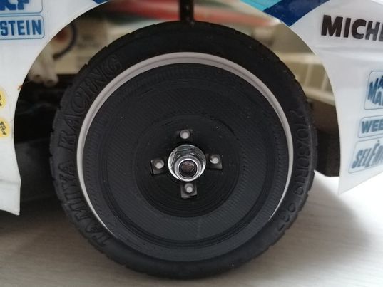 Brake coolers for model Tamiya lancia delta 1 10 3D print model_3