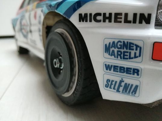 Brake coolers for model Tamiya lancia delta 1 10 3D print model_4