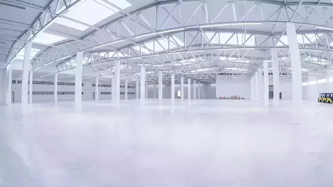 Industrial Warehouse Interior 2b