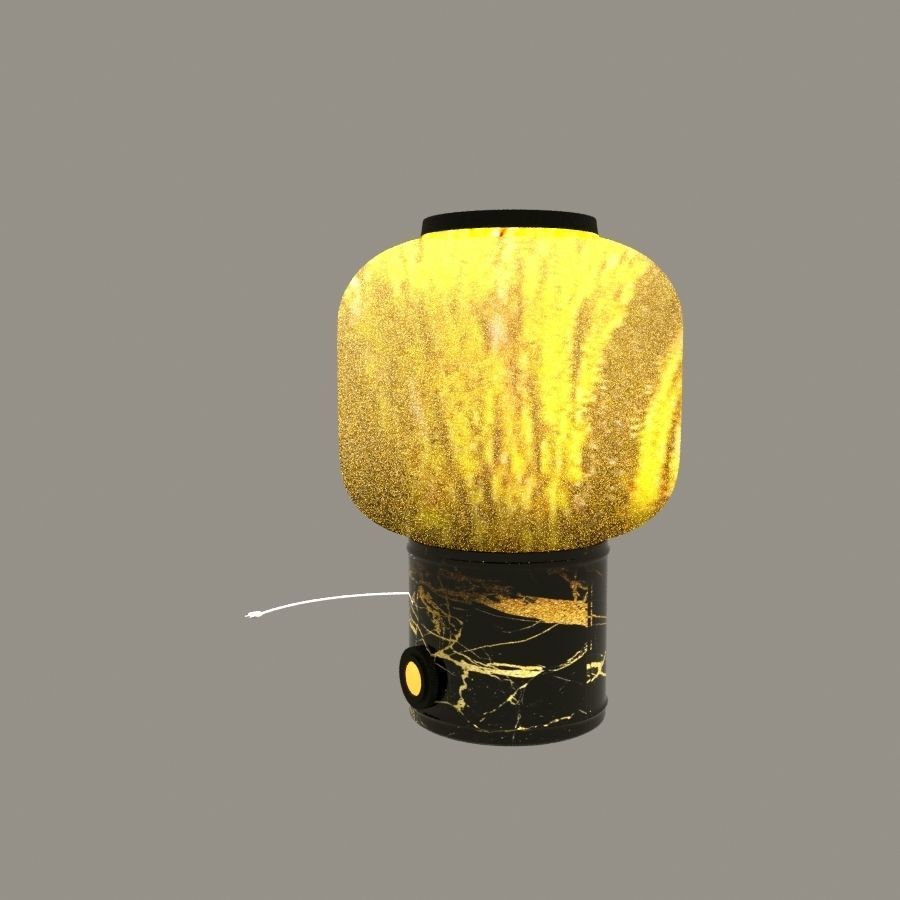 Lewis Accent lamp in my design Free 3D model_4