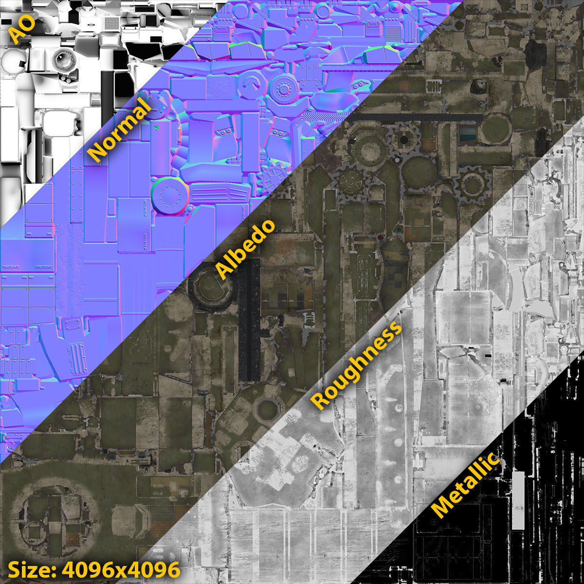 T-84 Oplot-M Low-Poly Low-poly 3D model_8