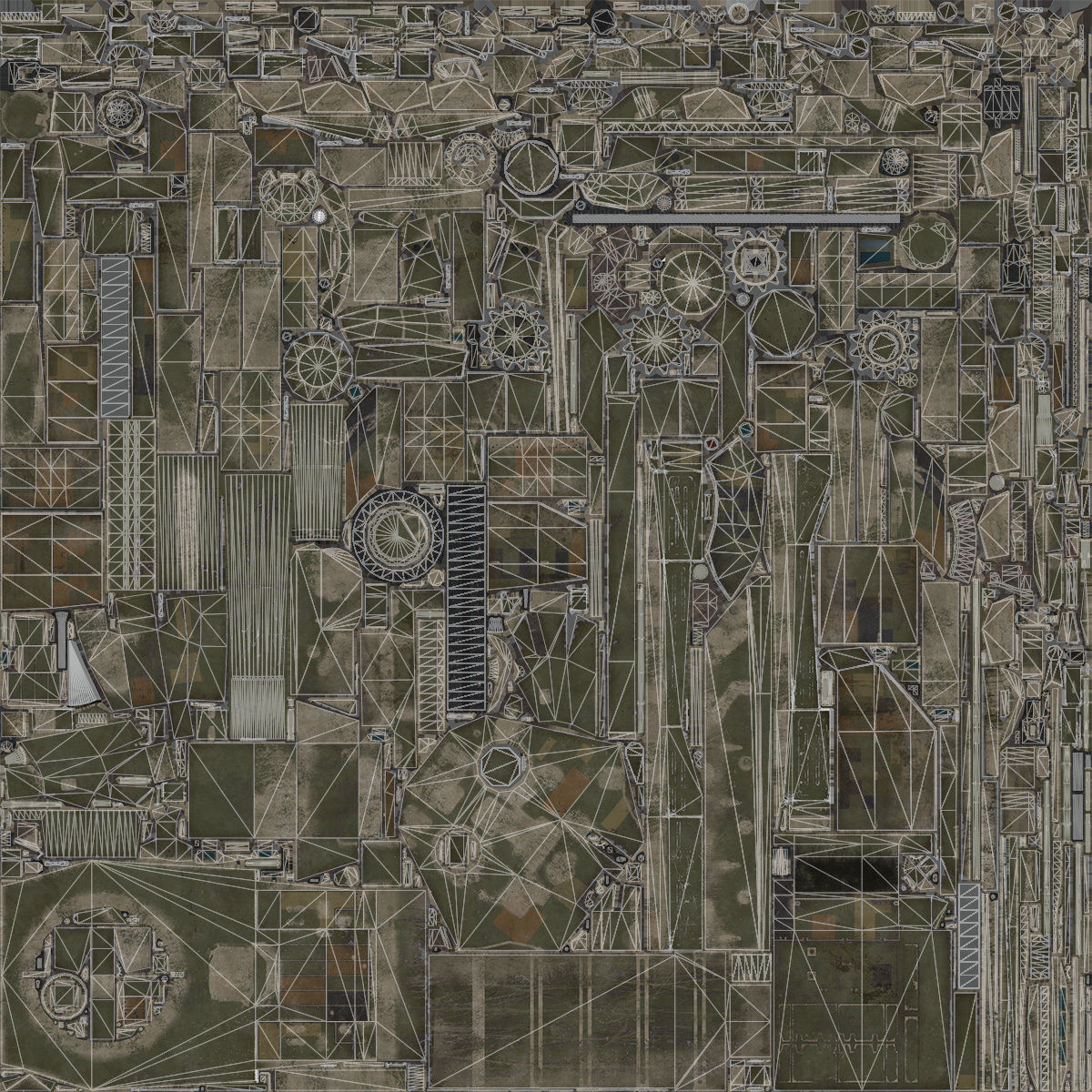 T-84 Oplot-M Low-Poly Low-poly 3D model_9