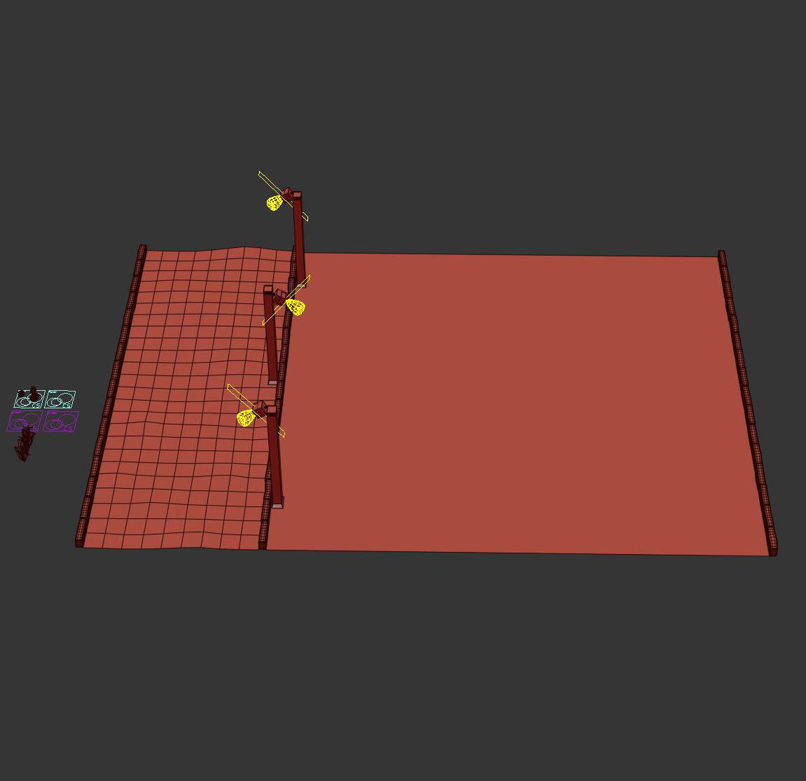 Light rock set2 3D model_9