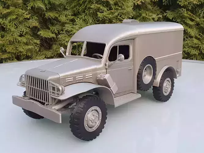Dodge WC54 - scale model kit FDM 3D print model