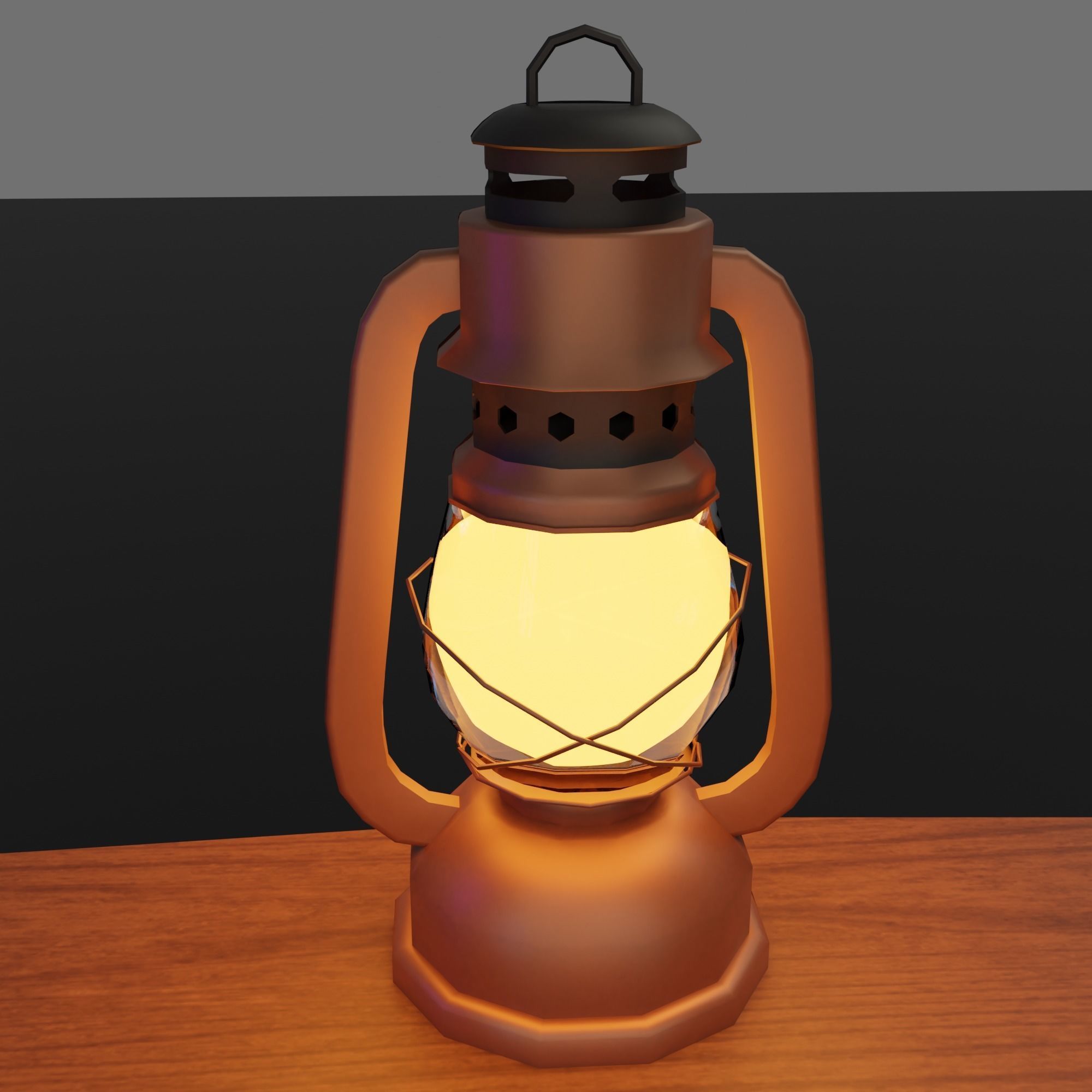 Astronomy room Low-poly 3D model_16