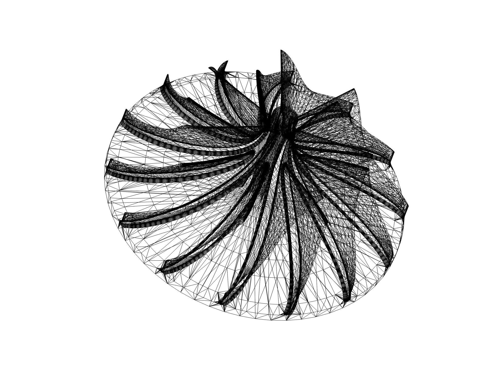 Centrifugal Impeller 3D print model_8