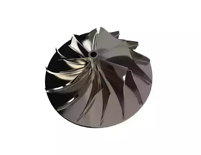 Centrifugal Impeller 3D print model