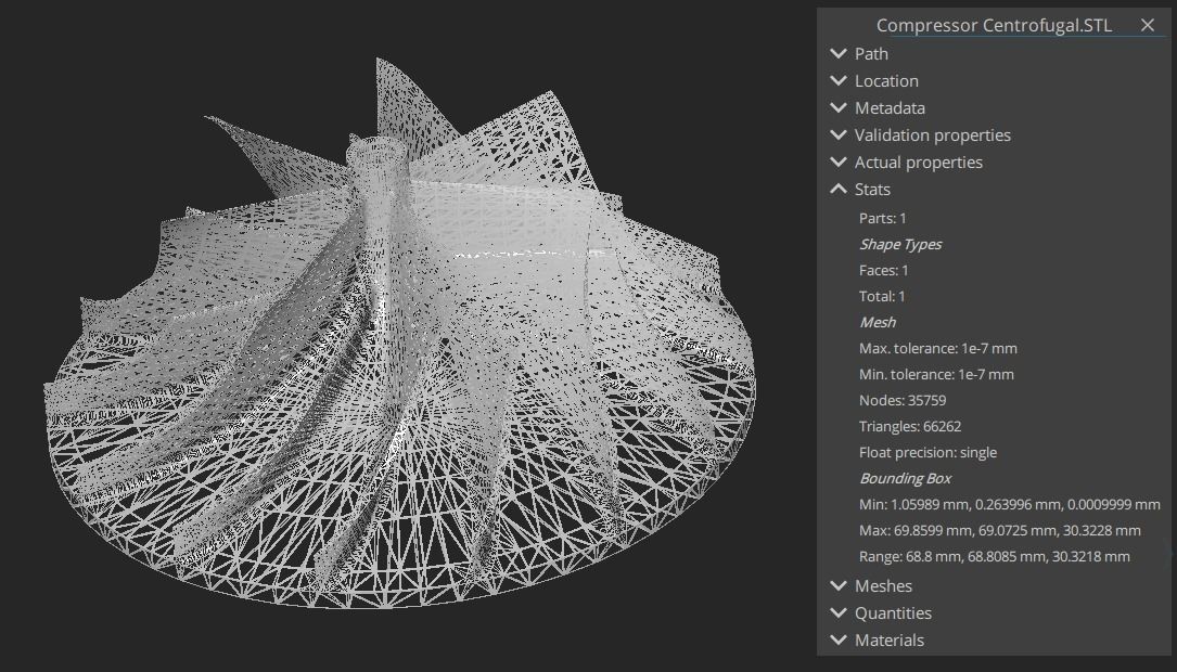 Centrifugal Impeller 3D print model_10