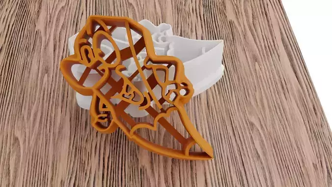 Forms in the form of a pencil for a 3D printer