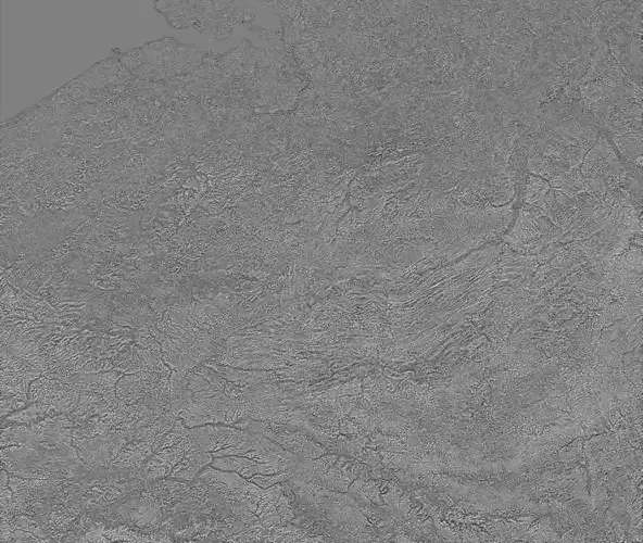 Belgium - heightmap of Entire country