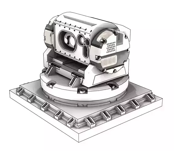 Laser Range Finder 3D model