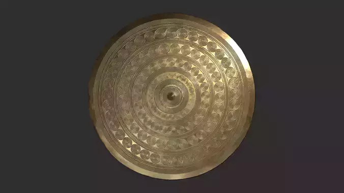 Authentic Bronze Age Belt Plate 