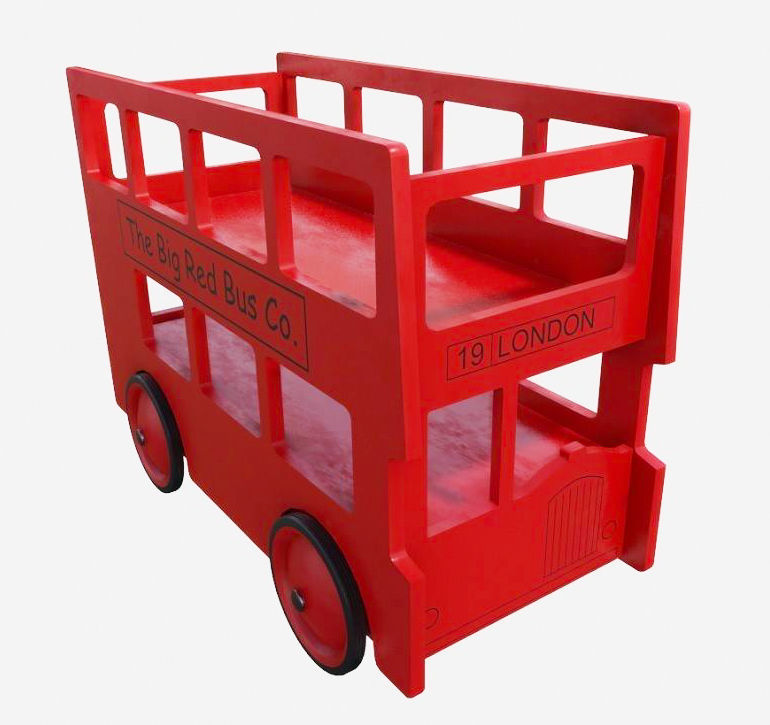 Toy Bus 3D Model Low-poly 3D model_8