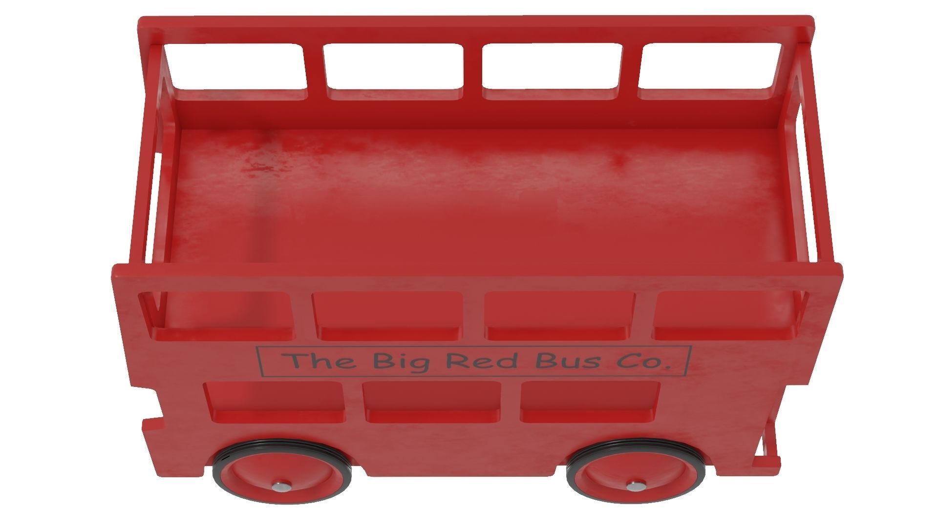 Toy Bus 3D Model Low-poly 3D model_10