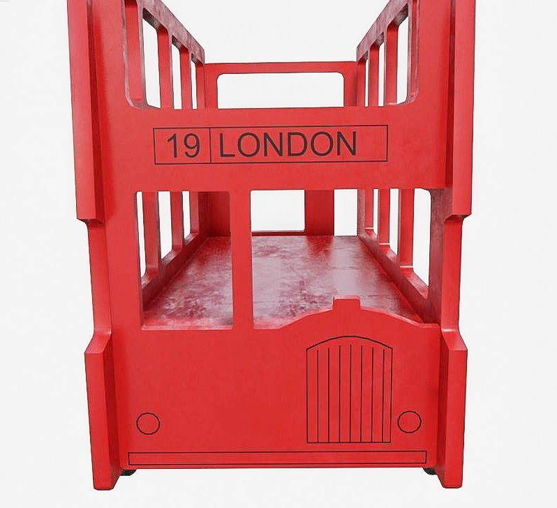 Toy Bus 3D Model Low-poly 3D model_4