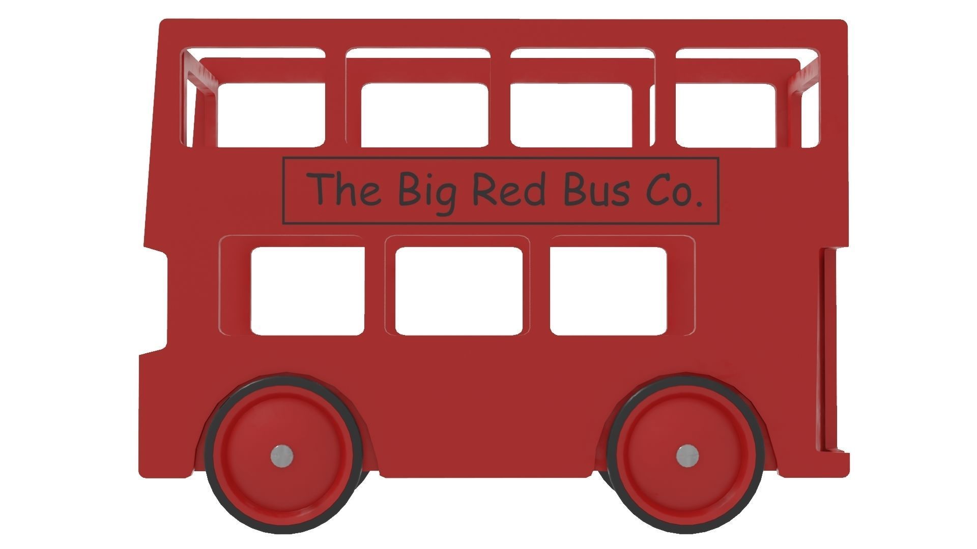 Toy Bus 3D Model Low-poly 3D model_7