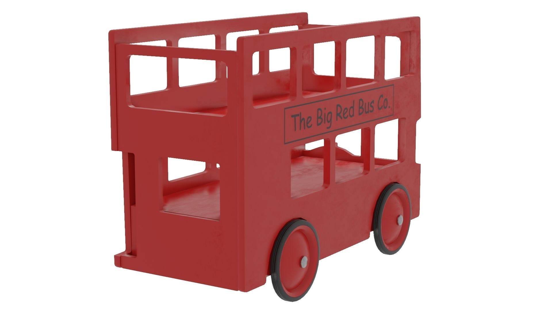 Toy Bus 3D Model Low-poly 3D model_13