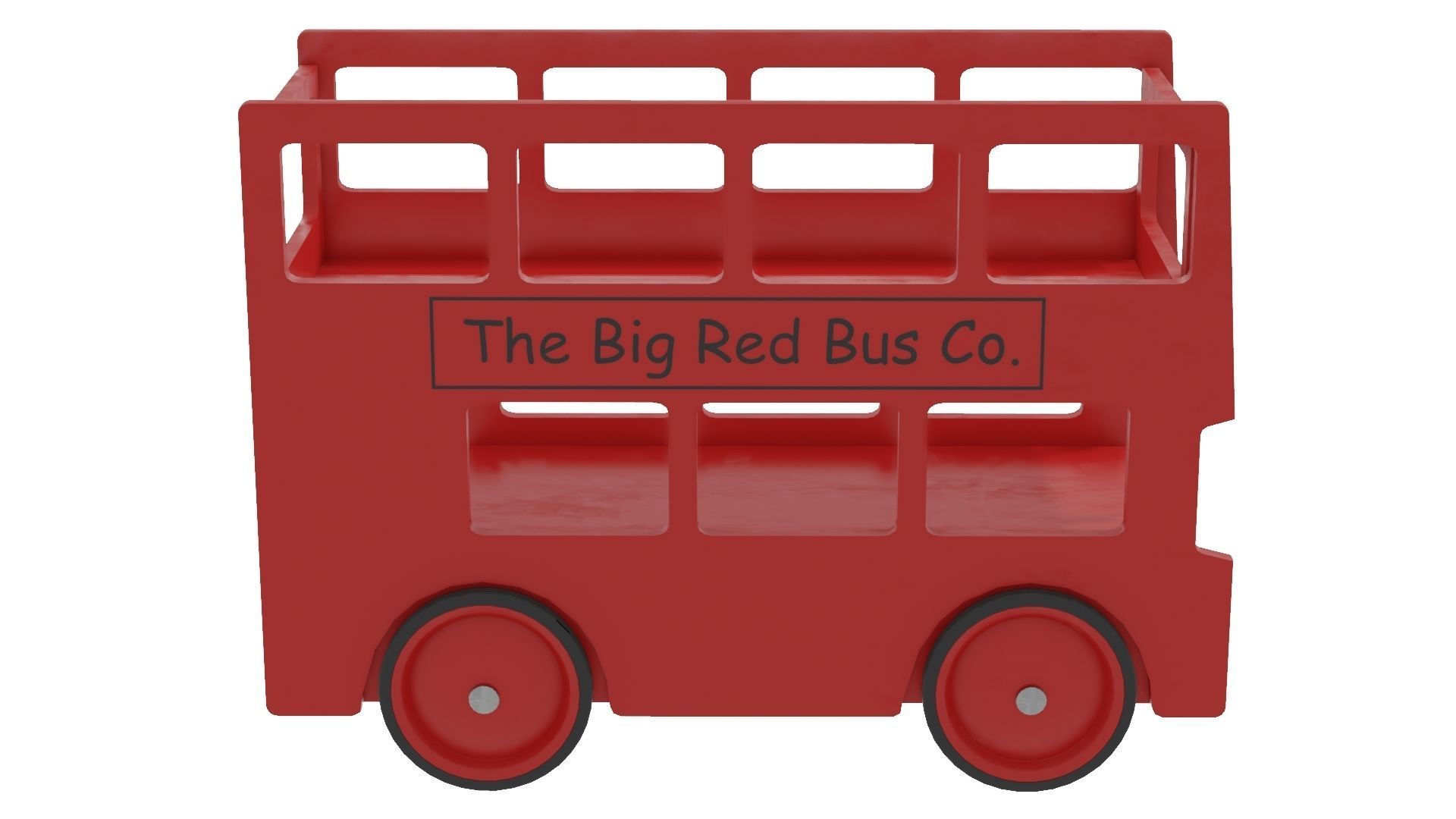 Toy Bus 3D Model Low-poly 3D model_6