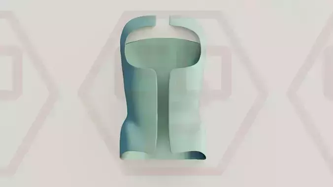 Orthopedic Corset Brace 3D model