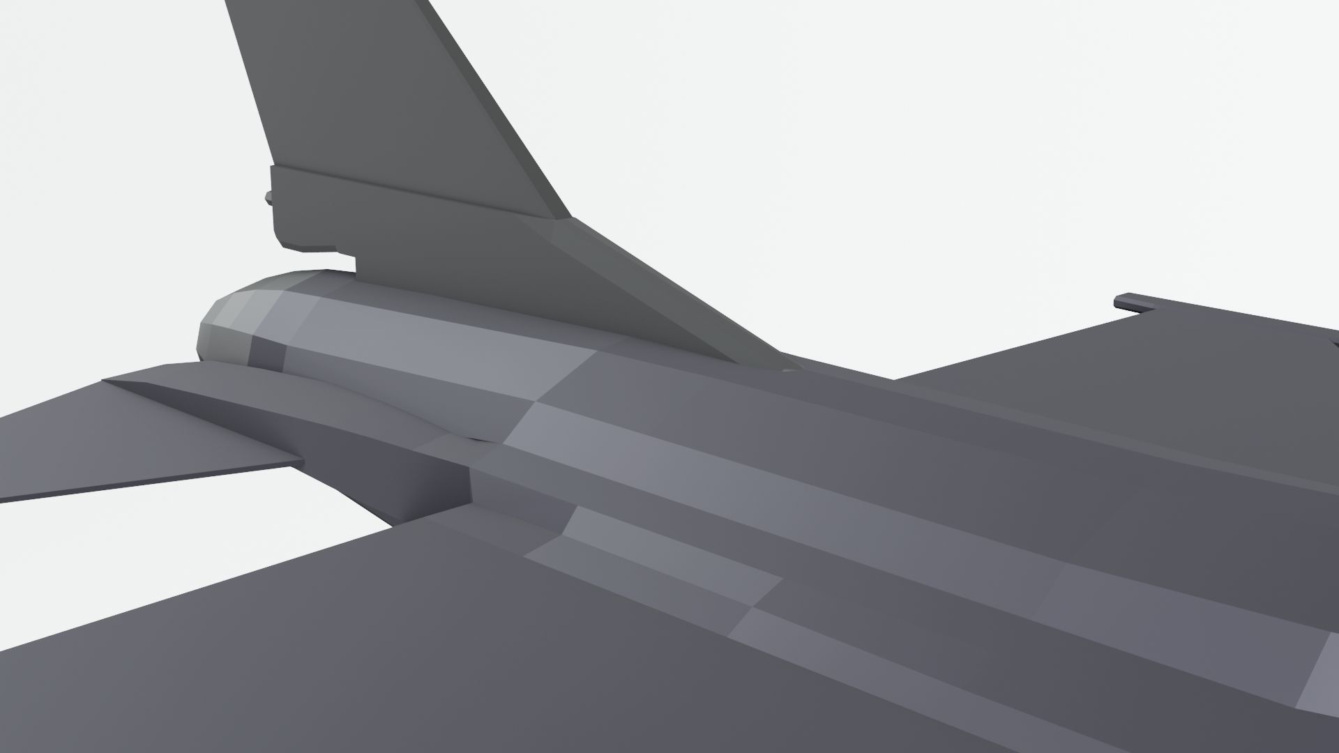 MIG 29 AND F16 low poly Low-poly 3D model_28